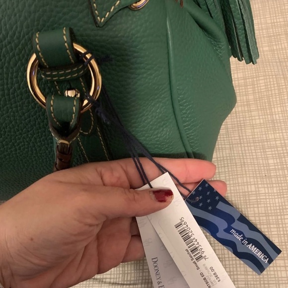 NWT Dooney and bourke Emerald Satchel - Picture 5 of 5